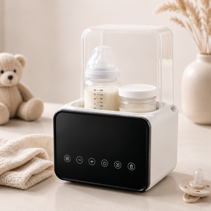 Naiev™ Smart Baby Bottle Warmer | 6-in-1 Digital Sterilizer & Milk Warme